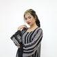 Embroidered Swiss Lawn Black Long Shirt with Inner