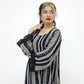 Embroidered Swiss Lawn Black Long Shirt with Inner