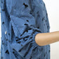 Azure Bloom – Cutwork Lawn Cotton Maxi Dress