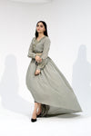 Sagefront - Sangemur Handmade Embroidered Full Length Frock