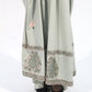 Greenfall - Sangemur Embroidered V-Neckline Full Frock