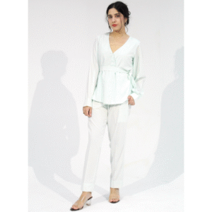 Icefield – Sangemur Stylish Long Top with Straight Pants